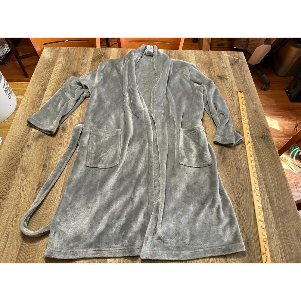 HEAD Robes, Women's One Size, Gray, Tie Waist 40" Length